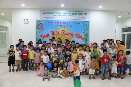 Trung tâm Kiểm soát bệnh tật thành phố Đà Nẵng tổ chức  Đêm hội trăng rằm năm 2023 cho các cháu thiếu nhi
