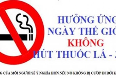 Ngày Thế giới không thuốc lá 31/5/2021:  Cam kết bỏ thuốc lá