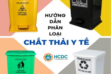 Hướng dẫn phân loại chất thải y tế đúng cách