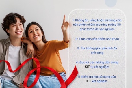 TỰ XÉT NGHIỆM HIV NHƯ THẾ NÀO?