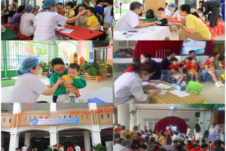 Quận Hải Châu đồng loạt triển khai chiến dịch tiêm chủng vắc xin phòng chống bệnh Sởi năm 2025