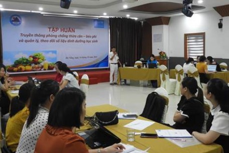 Tăng cường năng lực quản lý và theo dõi dinh dưỡng học sinh tại Đà Nẵng Tăng cường năng lực quản lý và theo dõi dinh dưỡng học sinh tại Đà Nẵng