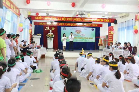 HỘI THI RUNG CHUÔNG VÀNG NĂM 2020 CỦA TRUNG Y TẾ LIÊN CHIỂU
