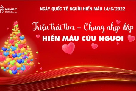 “Triệu trái tim – Chung nhịp đập, Hiến máu cứu người”