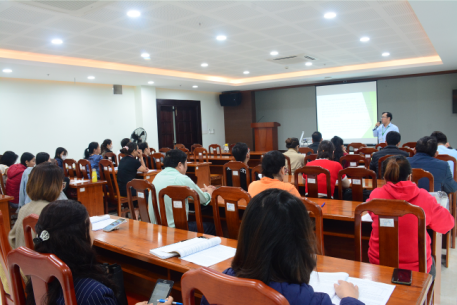 Giao ban y tế cơ quan doanh nghiệp về công tác vệ sinh lao động, chăm sóc sức khỏe người lao động
