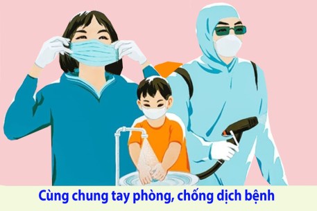 Toàn dân, toàn xã hội tham gia phòng chống dịch bệnh