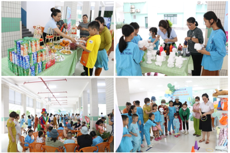 Chương trình “Gian hàng yêu thương” nhân ngày Quốc tế thiếu nhi 01/6