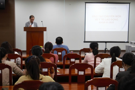 CDC Đà Nẵng tổ chức chương trình Đào tạo cấp chứng chỉ chứng nhận chuyên môn về y tế lao động