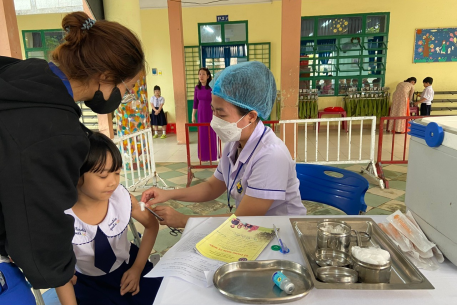 Vắc xin phòng bệnh sởi là vắc xin an toàn, hiệu quả