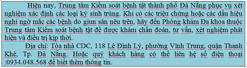 xn ký sinh trùng