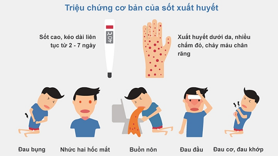 dau hieu sot xuat huyet