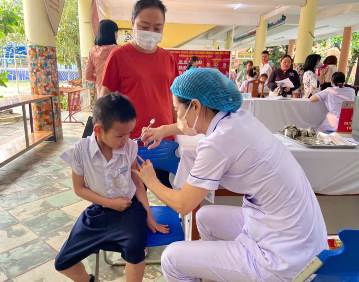 tiêm VX Sởi