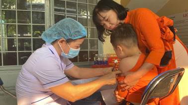 tiêm chủng Sởi tại Liên chiểu 2